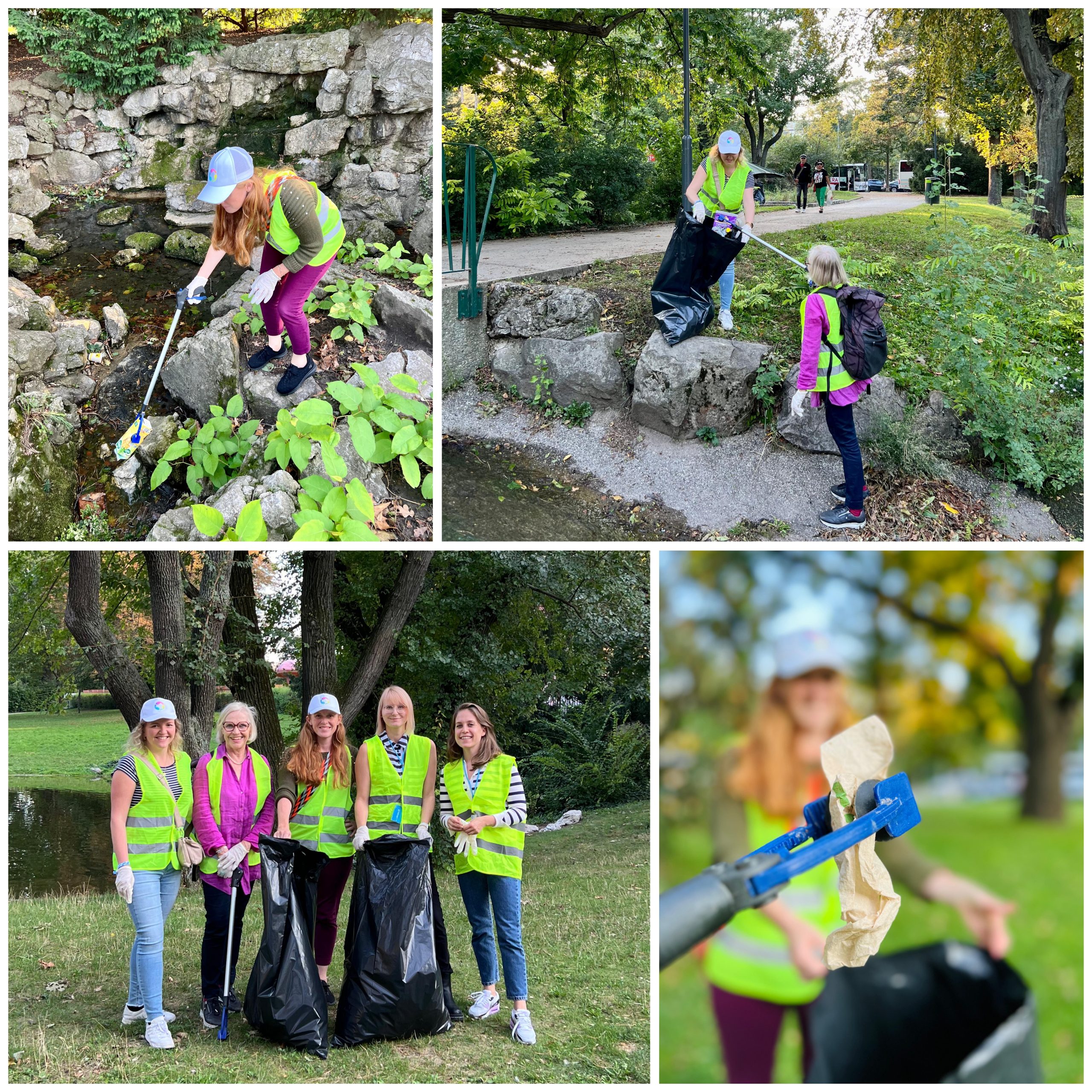 Cleanup Day 2024 - Fotos Plattform Verpackung mit Zukunft